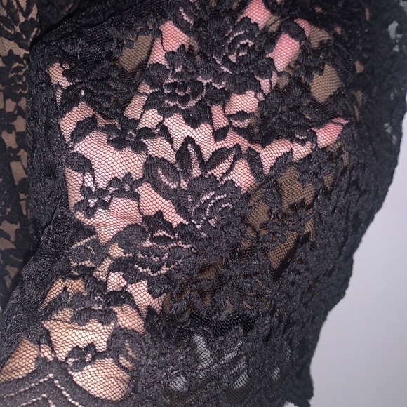 Connected apparel | elbow sleeve lace sheath Open Back Dress Size 14 - Picture 14 of 15